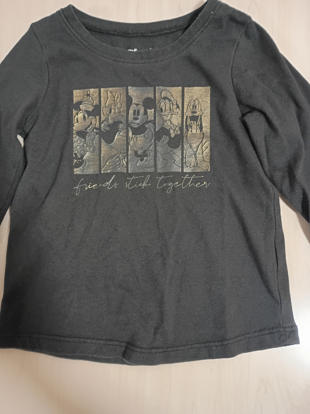 Disney "Friends Stick Together" Softest Long Sleeve Tshirt Size 24 Mo.